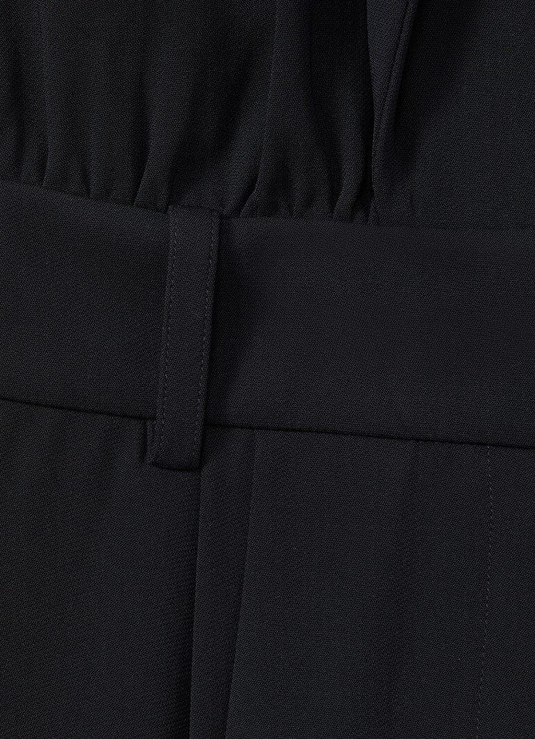 Reiss Sara wide fit sleeveless jumpsuit with side pockets