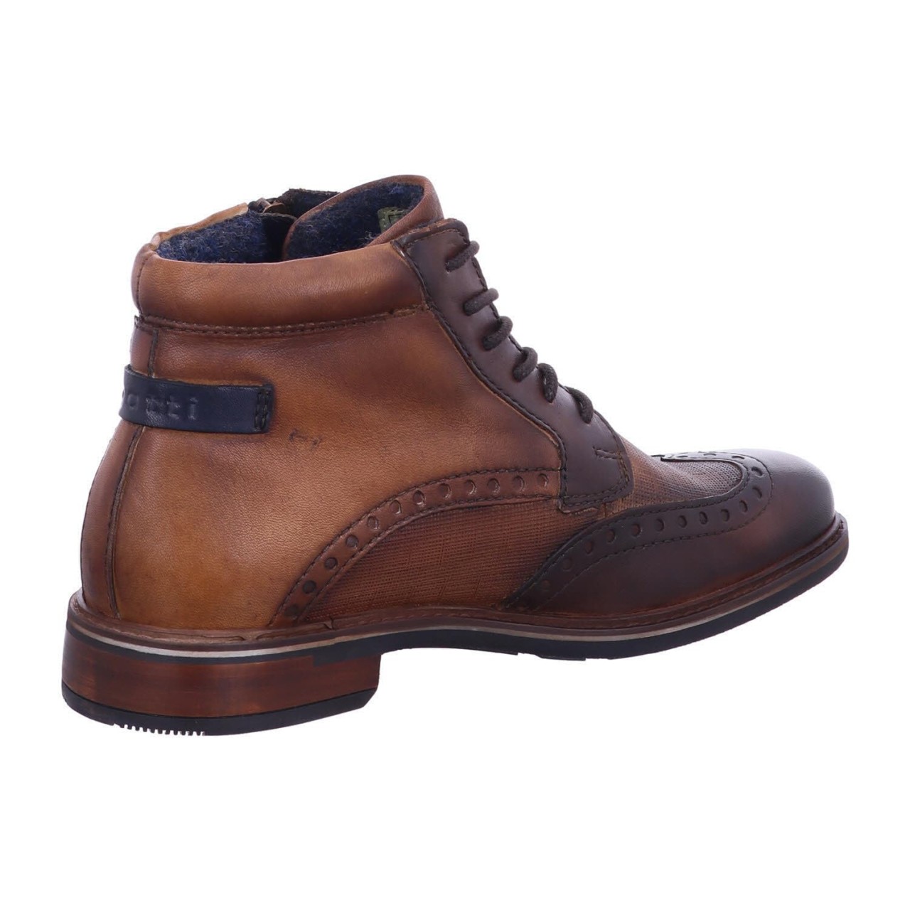 BUGATTI Freizeit Schnürer braun Schuhe