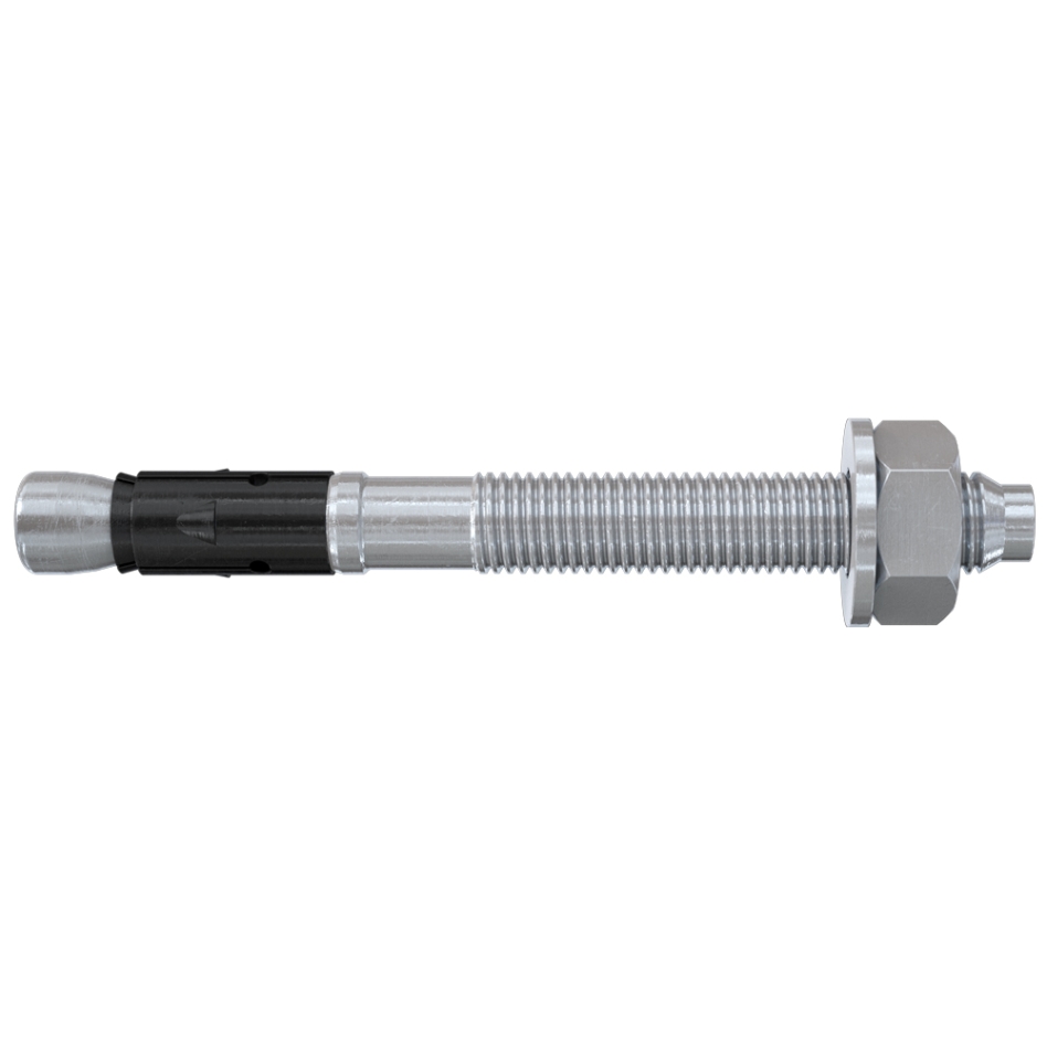 Fischer 94879 Durchgangsbolzenanker FAZ II 8/100 elektrolytisch verzinkter Stahl