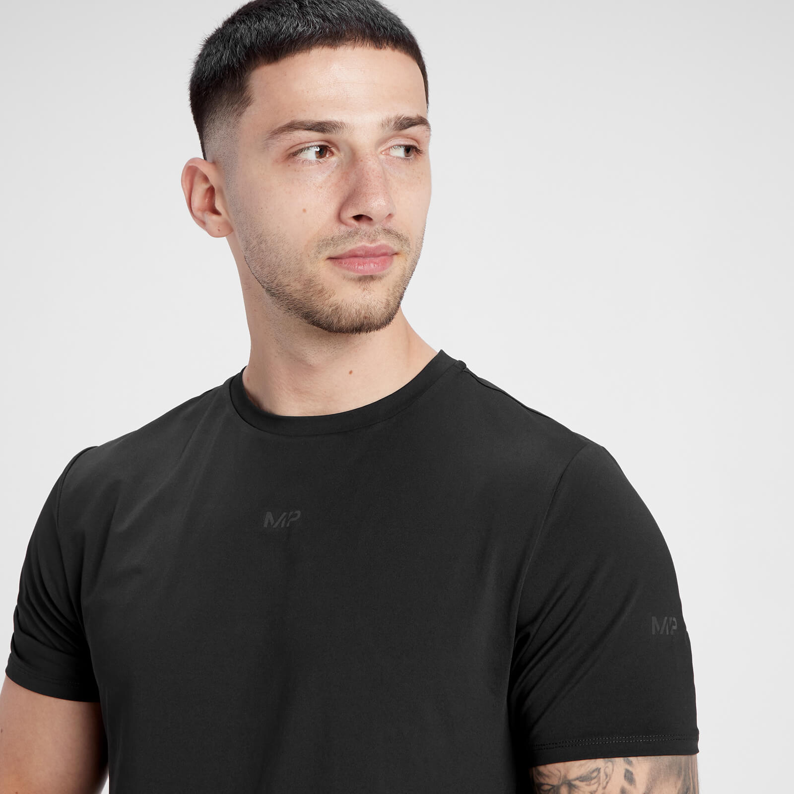 T-shirt à manches courtes MP Velocity Ultra pour hommes – Noir