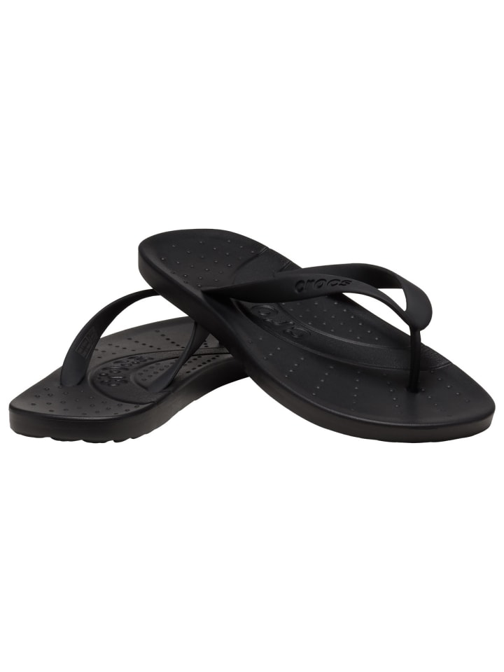Crocs Freizeitschuh Crocs Classic Flip in schwarz günstig kaufen