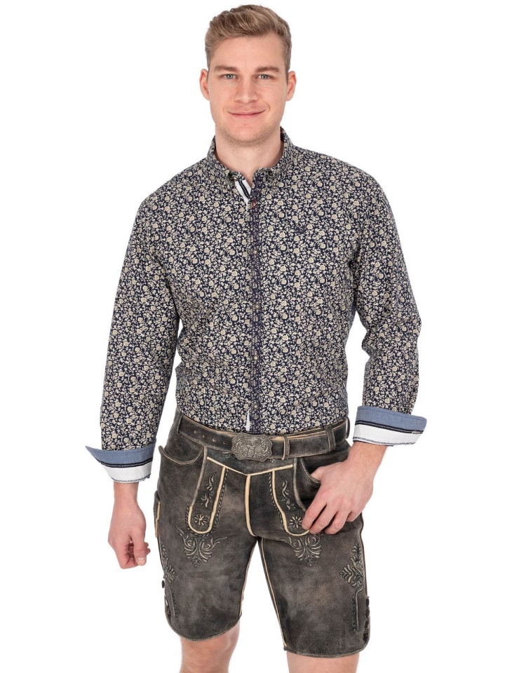 MADDOX Lederhose HERMANN in dunkelbraun günstig kaufen