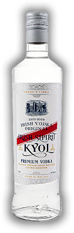 Kyol Irish Premium Vodka Kyol Irish Premium Vodka Schmeichelnd und mit geschmacklicher Raffinesse. 0,7	 Liter - Vol 40%