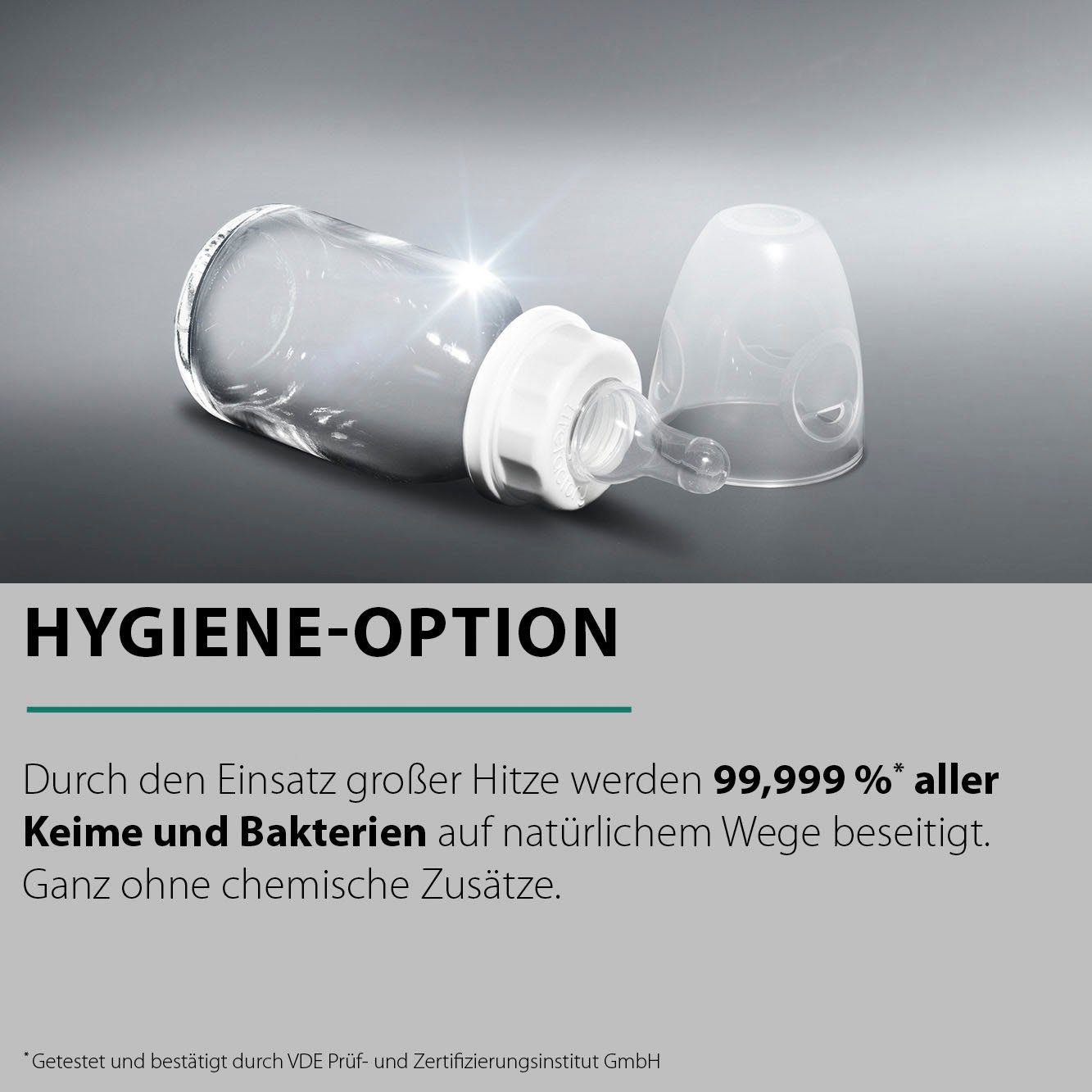 BAUKNECHT Unterbaugeschirrspüler, B7U HS51 X, 15 Maßgedecke