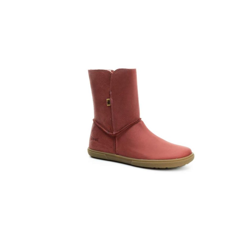 Koel4kids Dina Warm Blossom 08T010.232-600 weinrote Barfußstiefel