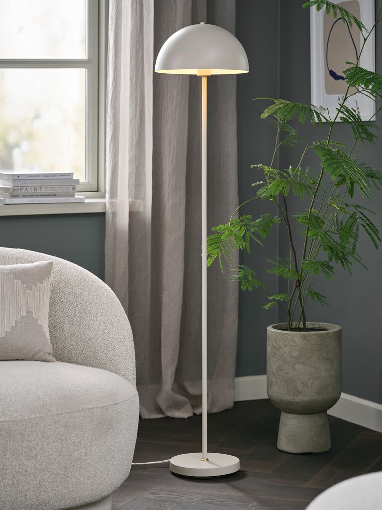 Lampa podłogowa KENT KENT Ø30xH140cm beżowa