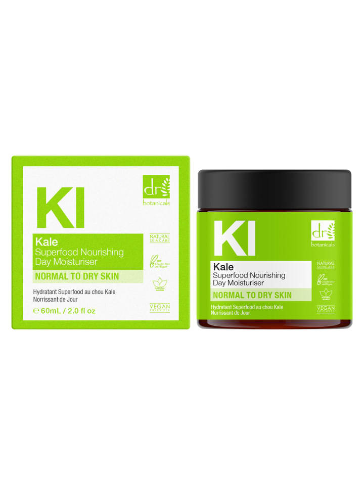 Dr Botanicals Grünkohl Superfood Tagespflege-Duo – Nährende Feuchtigkeit 30ml   60ml günstig kaufen onesize