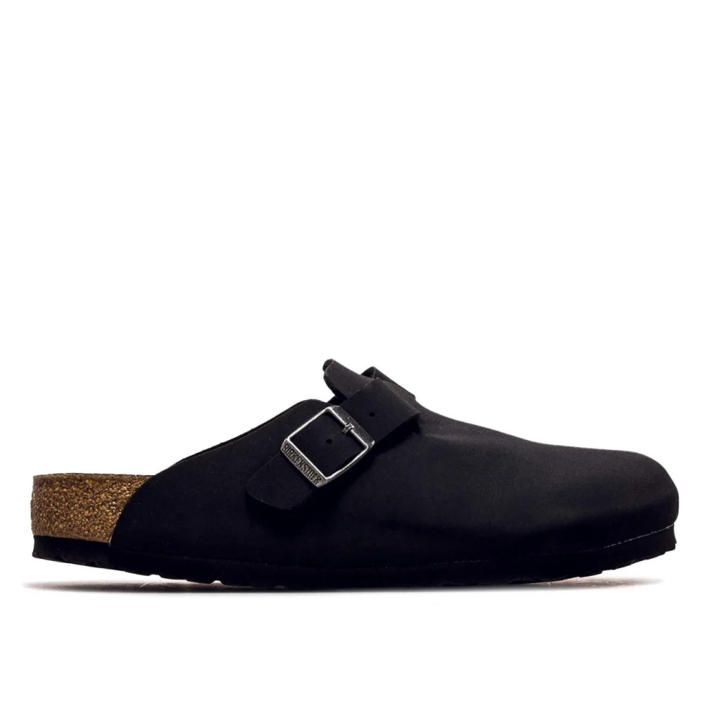 Birkenstock Boston BFBC Earthy Vegan 1020550 / schwarz