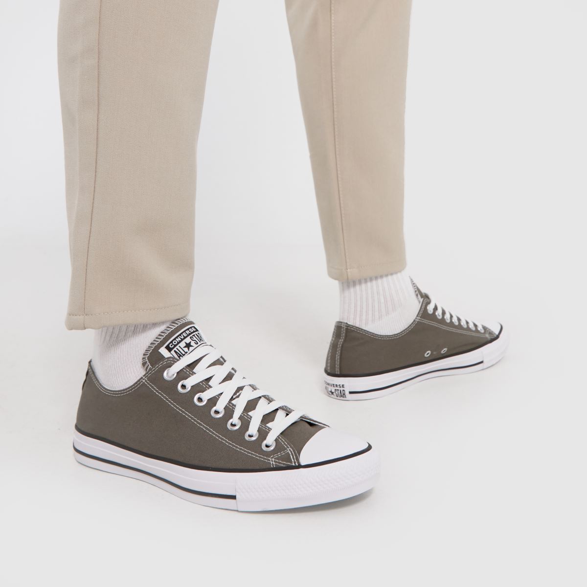 Converse – All Star – Grå oxskor