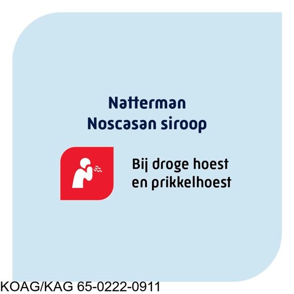 Natterman Noscasan köhögés elleni szirup - 150ml