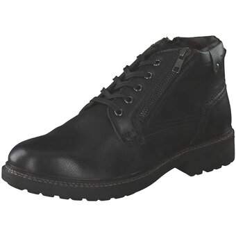 7MILES Schnürstiefelette in schwarz