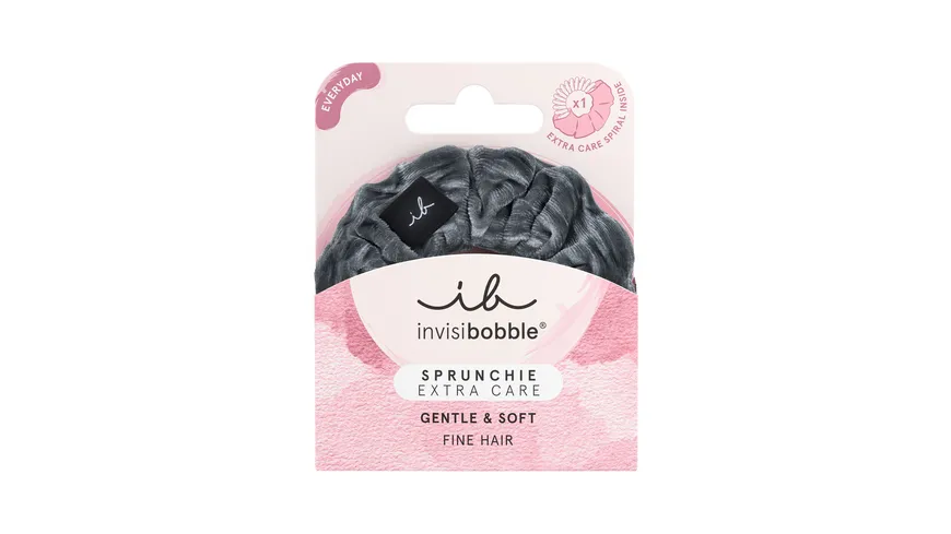 invisibobble SPRUNCHIE Extra Care Soft As Silk grau