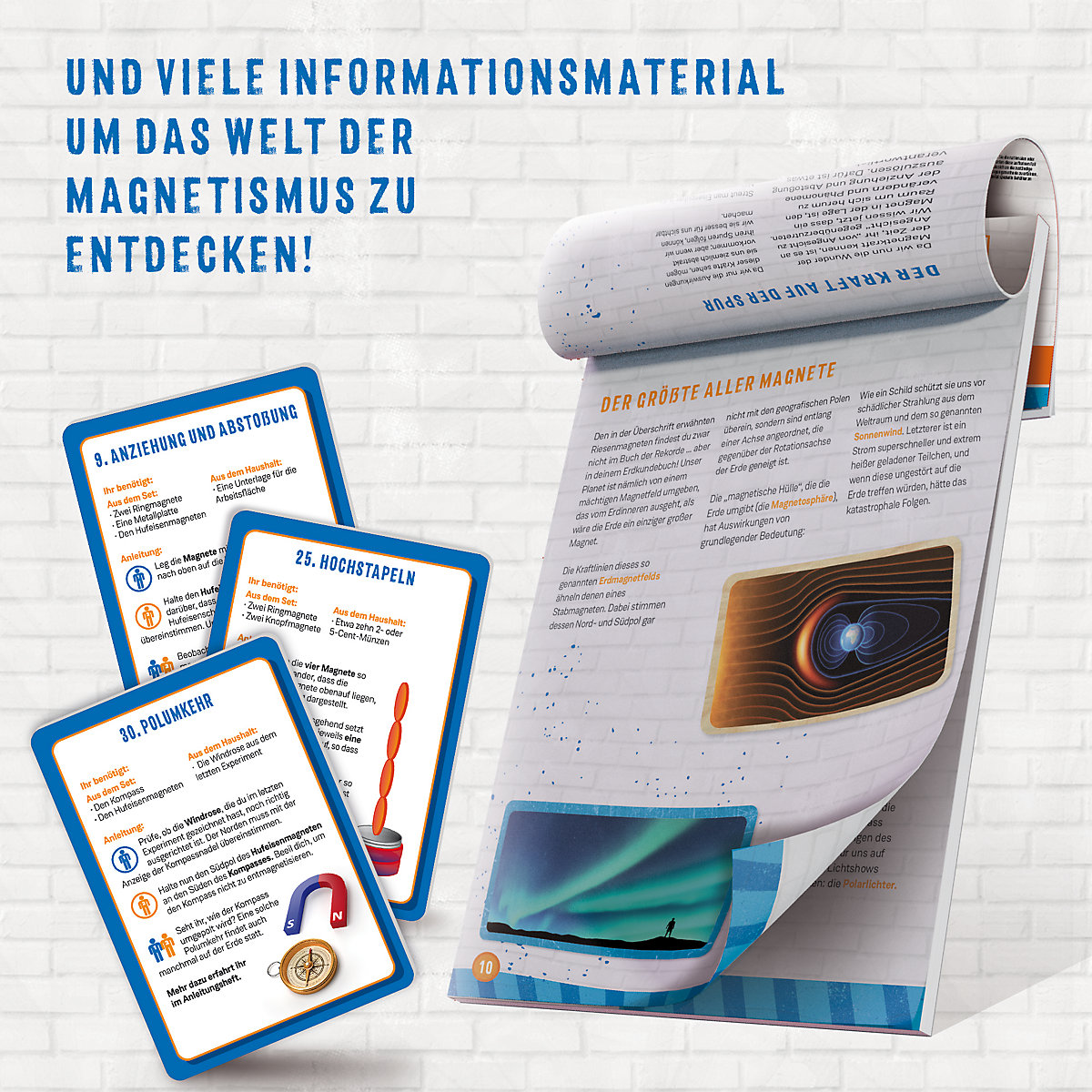 Woozle Goozle Magnetismus - Entdecke die unsichtbare Kraft des Magnetismus