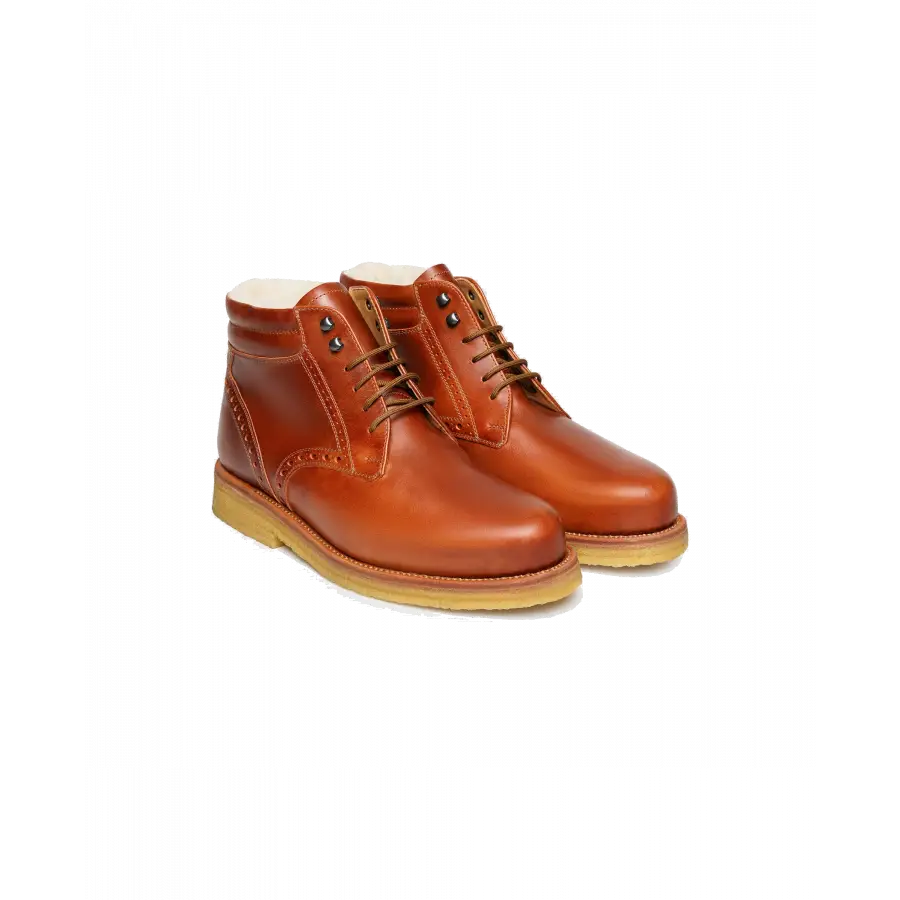 Heinrich Dinkelacker - Stiefeletten BUDA PLAIN MA Kalbsleder - braun
