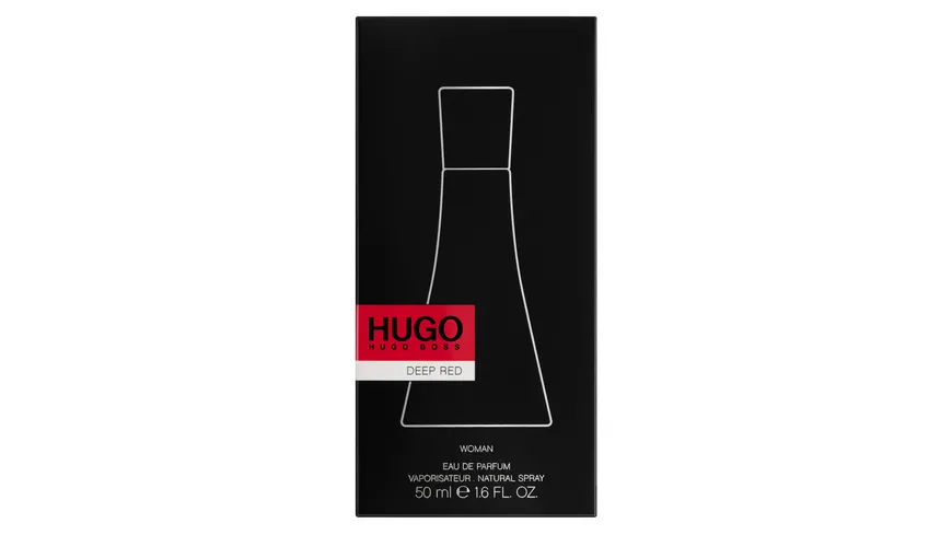 HUGO Deep Red Eau de Parfum Natural Spray 50 ml