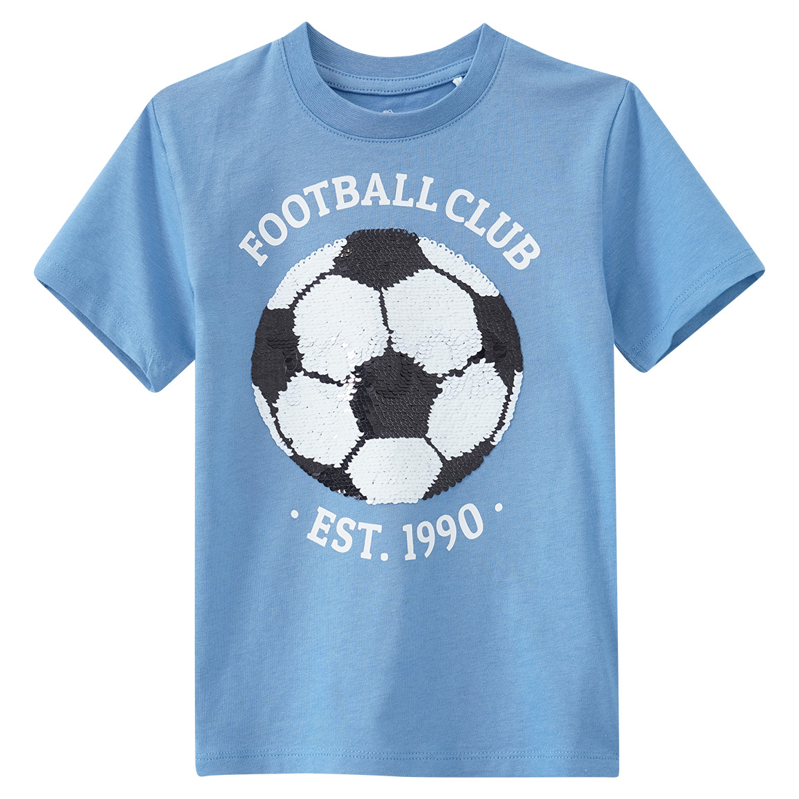 Jungen T-Shirt mit Wendepailletten