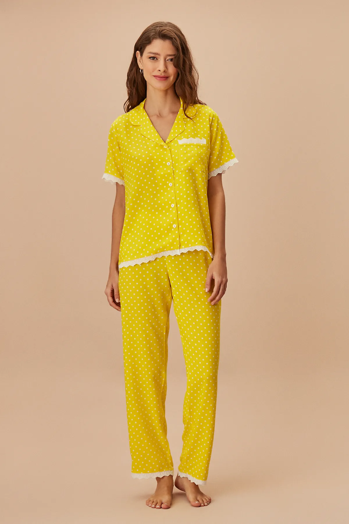 SUWEN  Sonniges maskulines Pyjama-Set