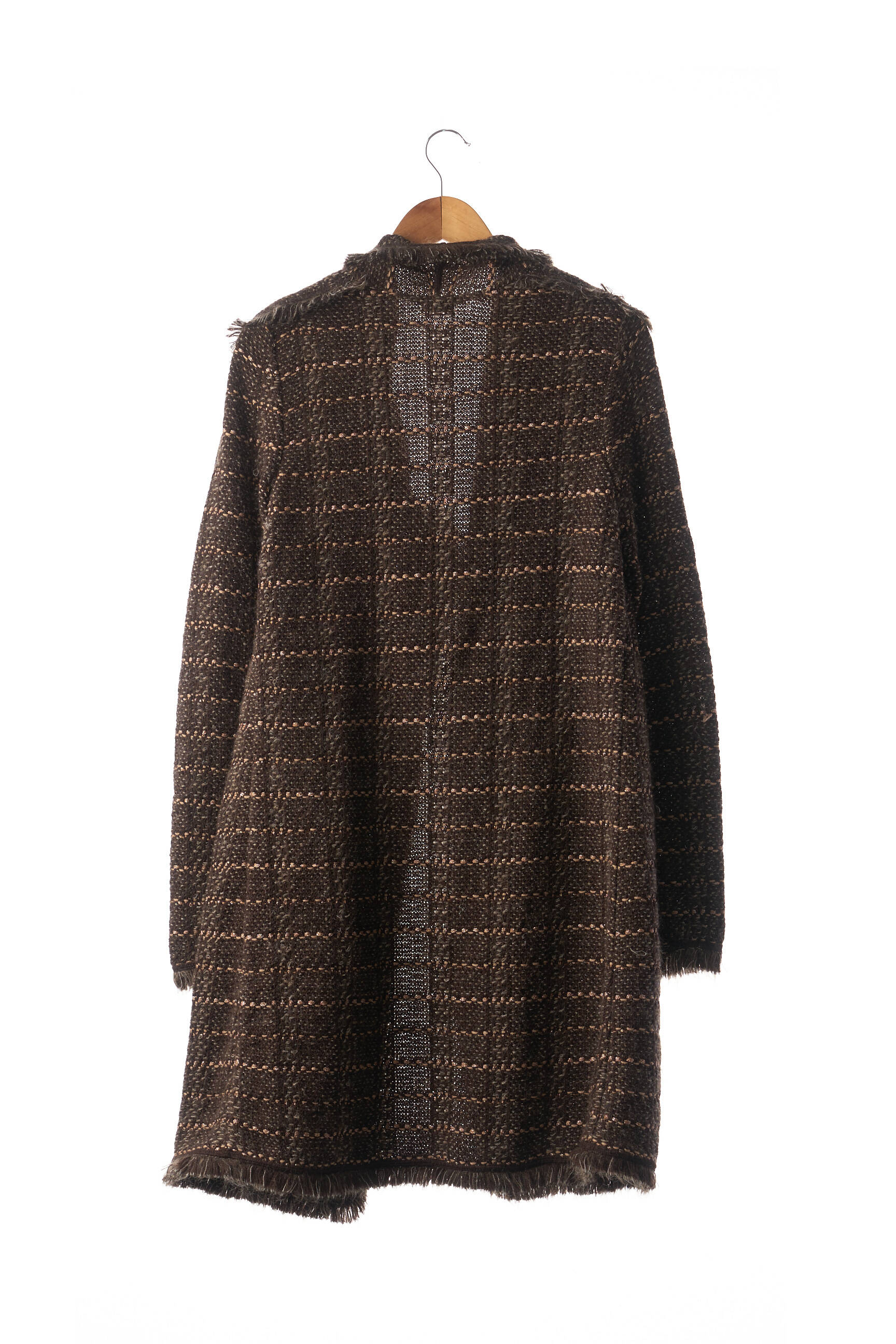 Lil Pour L Autre Manteaux Longs Femme couleur marron