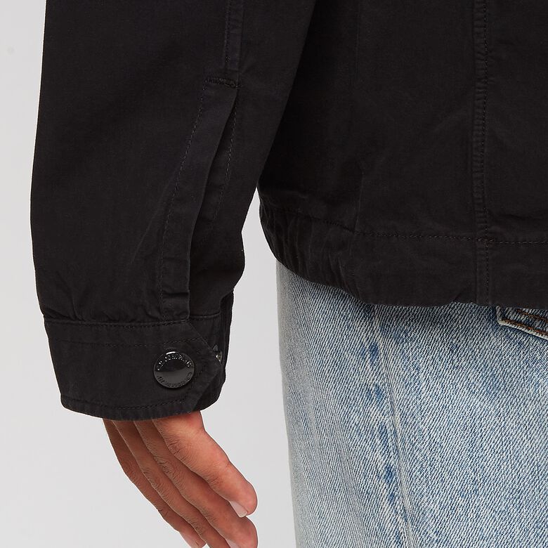 C. P. Company Heavy Popeline Emerized Anorak Black