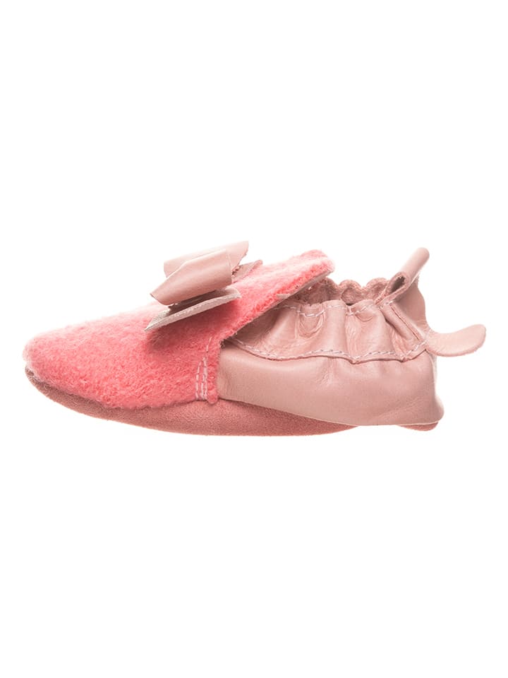 kitz-pichler Krabbelschuhe in Rosa günstig kaufen