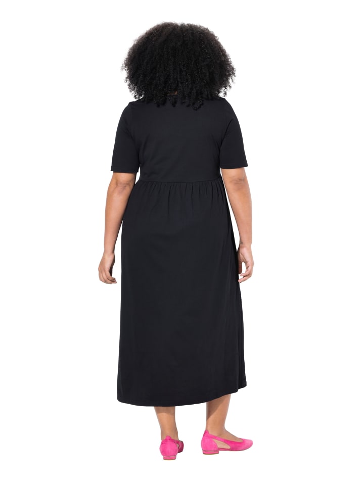 Ulla Popken Kleid in schwarz günstig kaufen