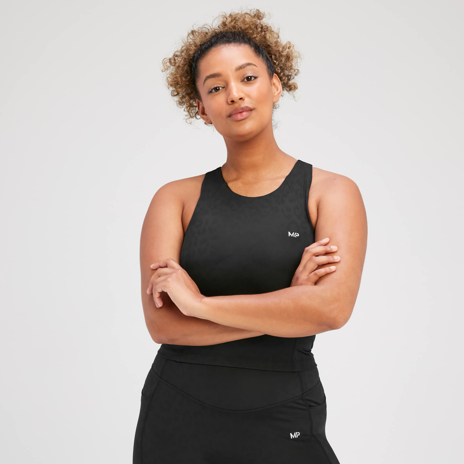 Débardeur MP Tempo Animal pour femmes – Noir