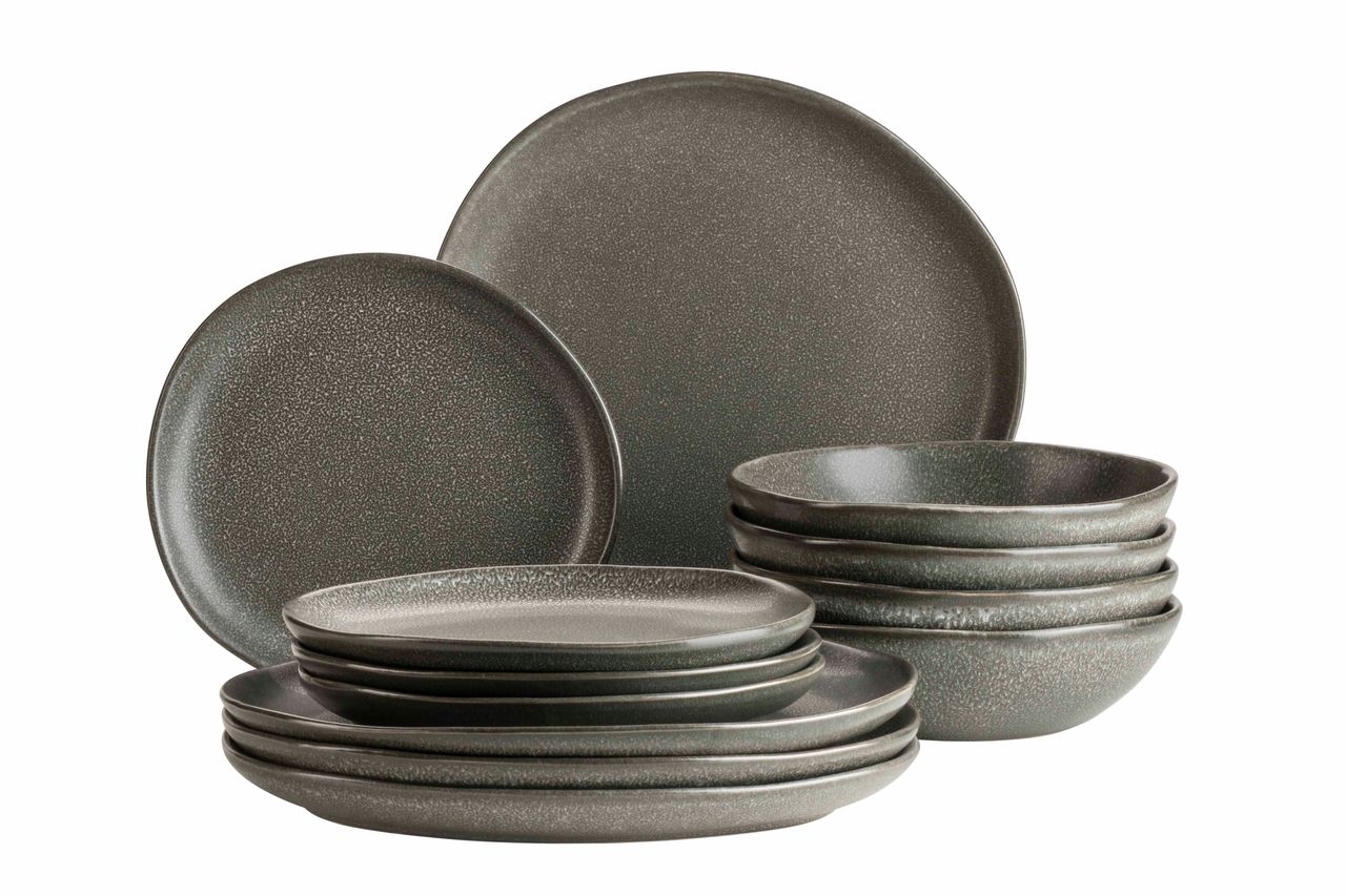 Mäser Serie Marlena, Tellerset 12 teilig für 4 Personen