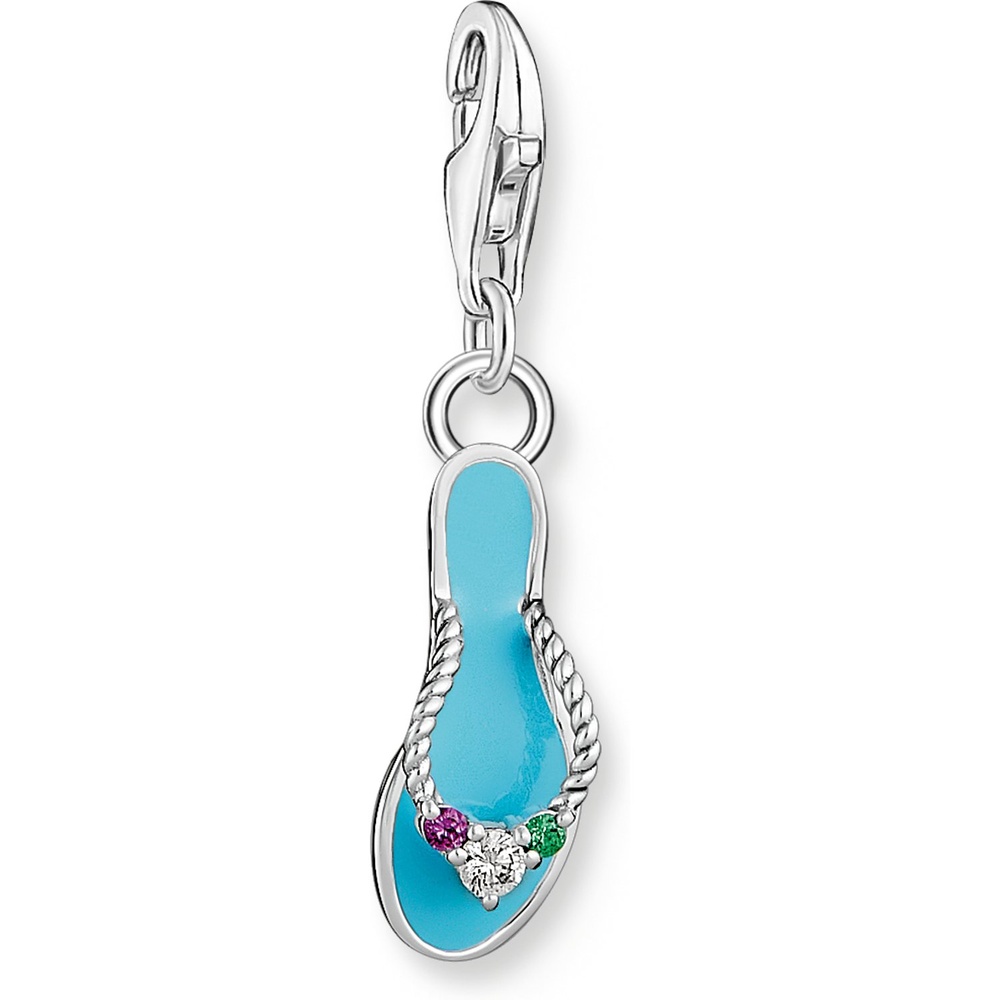 Thomas Sabo Charm 925 Argent, Émail Pendentif