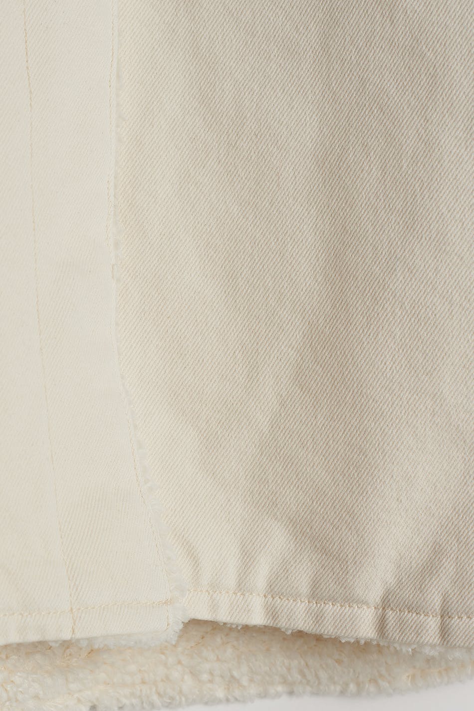 Teddy twill overshirt