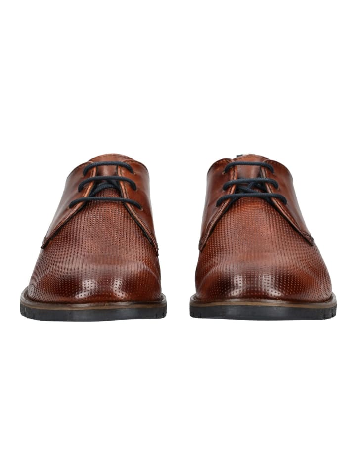 Bugatti Businessschuhe in Cognac günstig kaufen