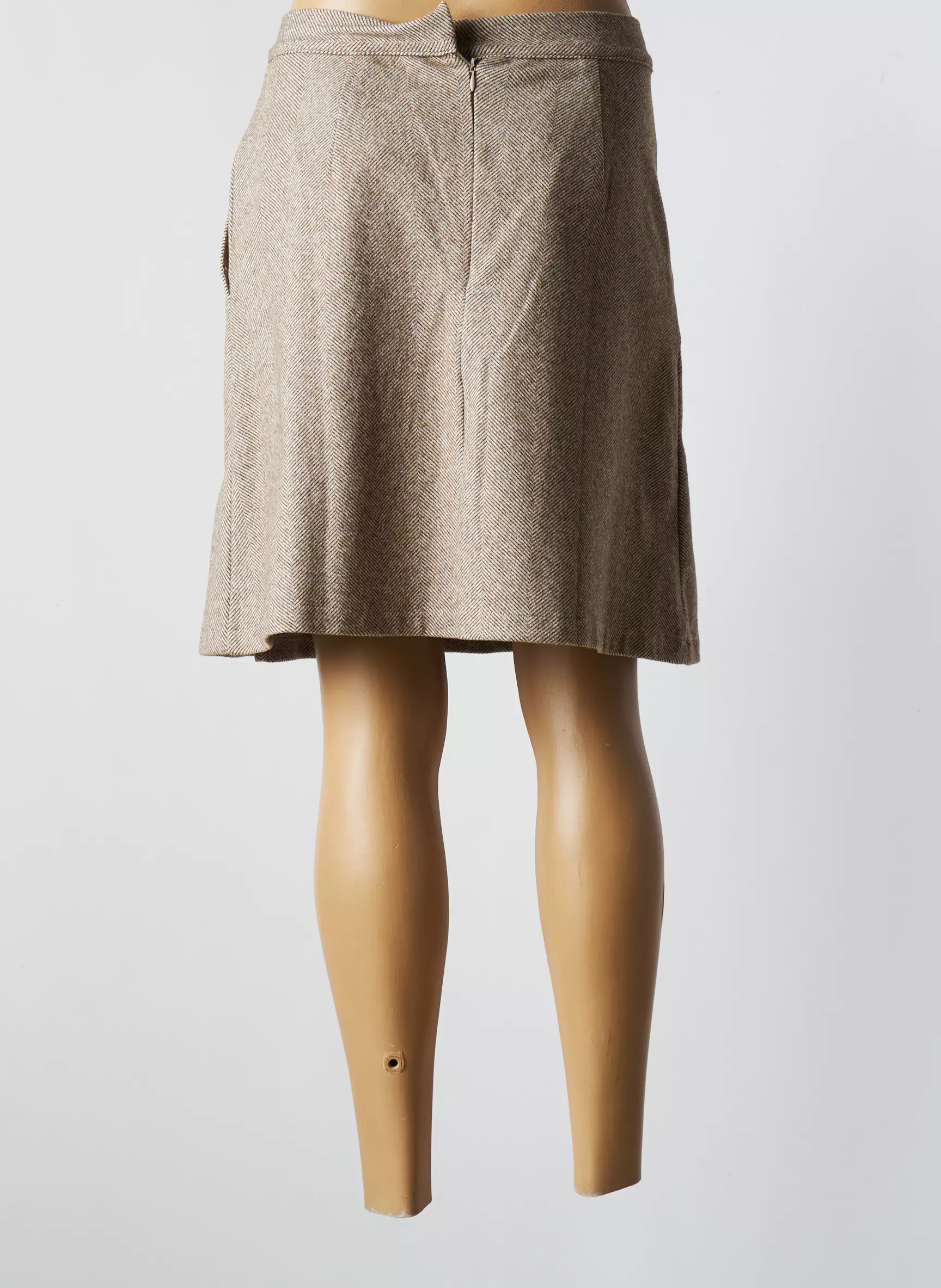 Md M Jupes Courtes Femme couleur beige
