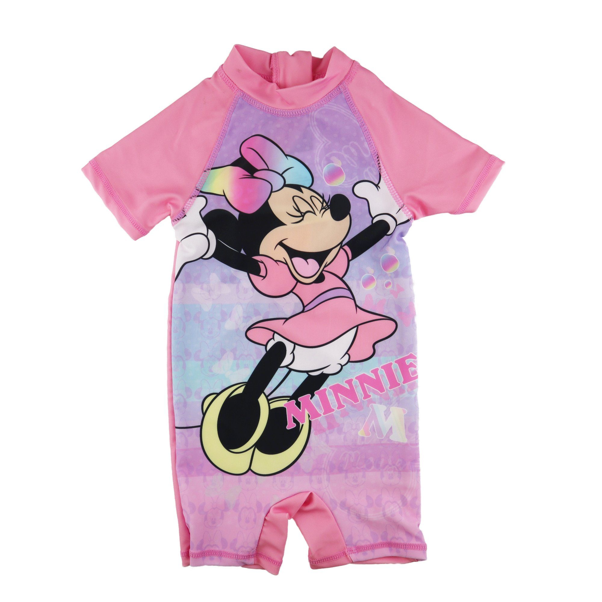 Minnie Mouse Badeanzug Kinder Mädchen Schwimmanzug Gr. 86 bis 116
