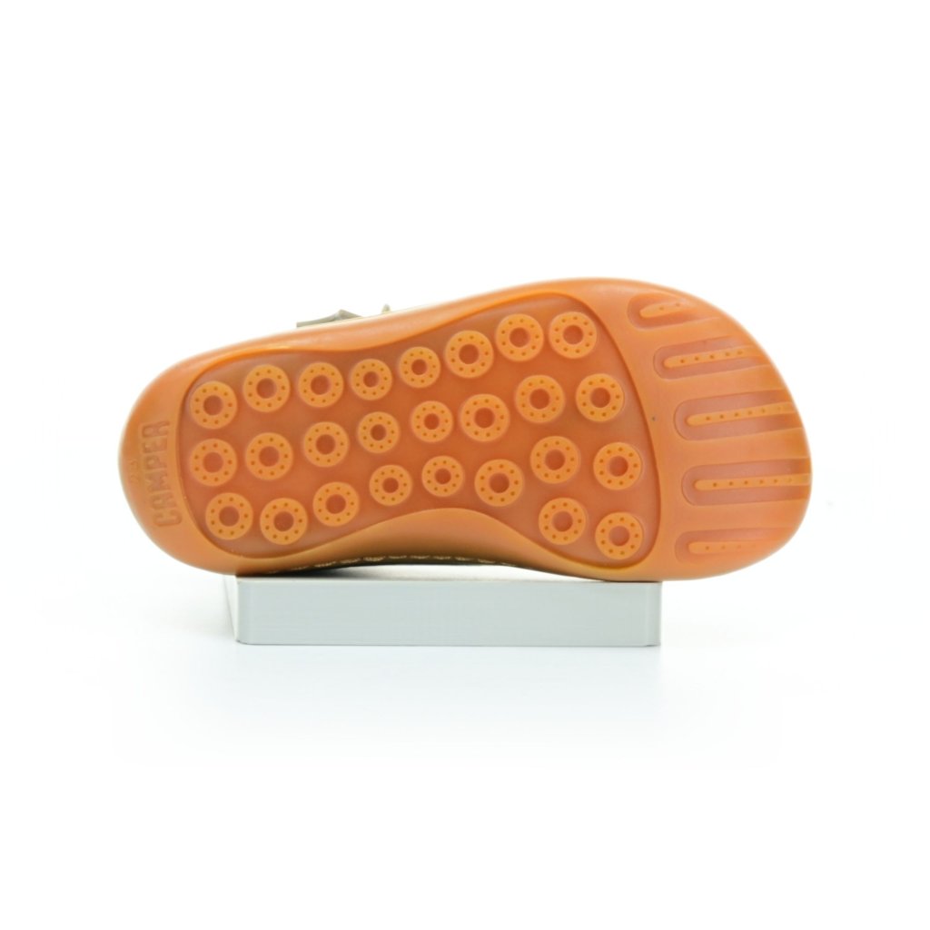 Camper Peu Cami Alu Meteor (80153-097 First Walkers) silberne Mid Cut Barfußschuhe