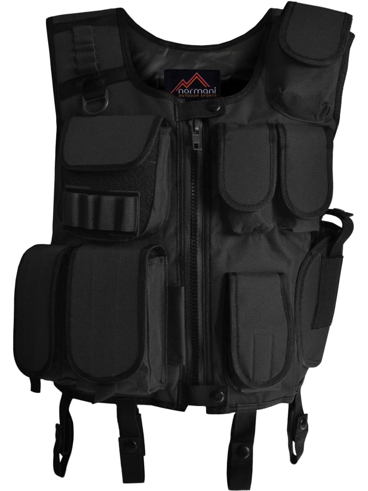 Normani Outdoor Sports Kostüm inkl. Weste mit Patch, Cap, Pistolenholster, Handschellen in SWAT günstig kaufen