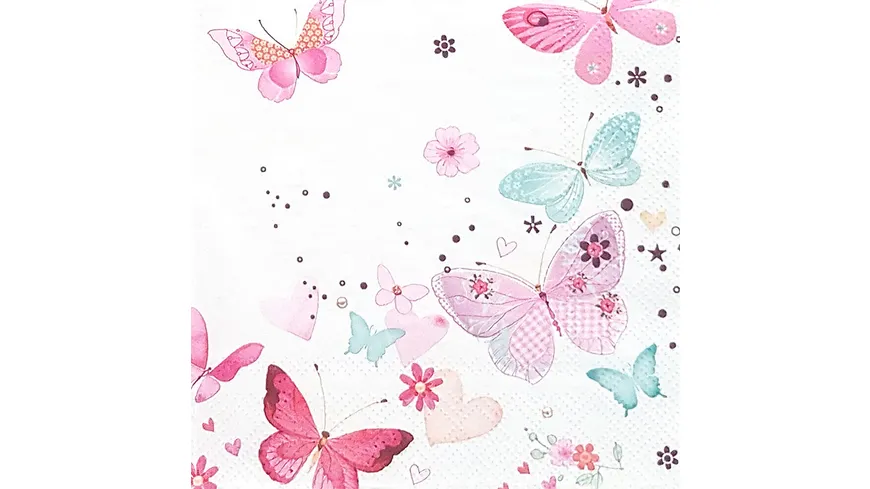 Home-Fashion Tissue-Serviette 25x25 cm bunt
