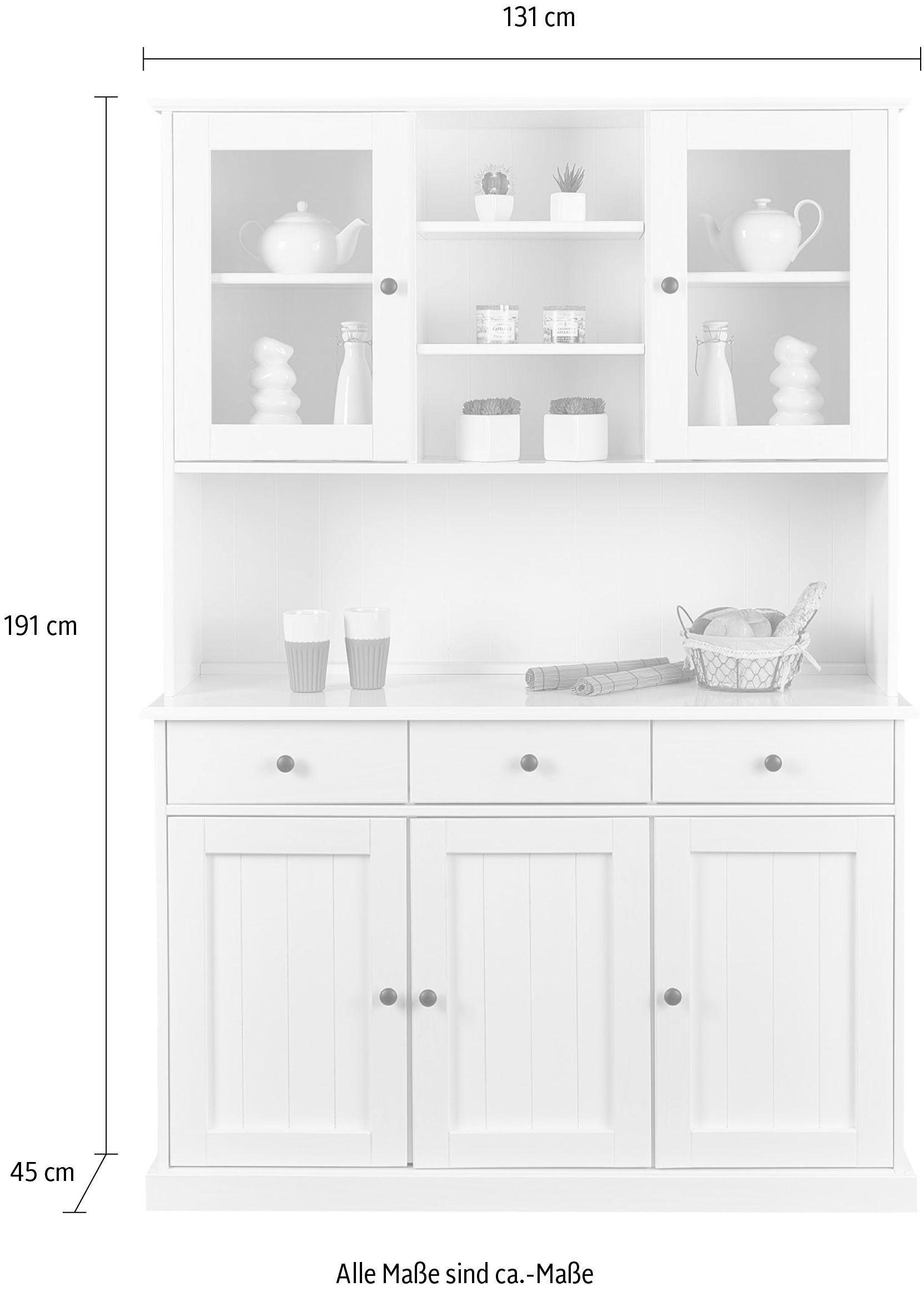 Home affaire Buffet Westerland im romantischem Landhausstil