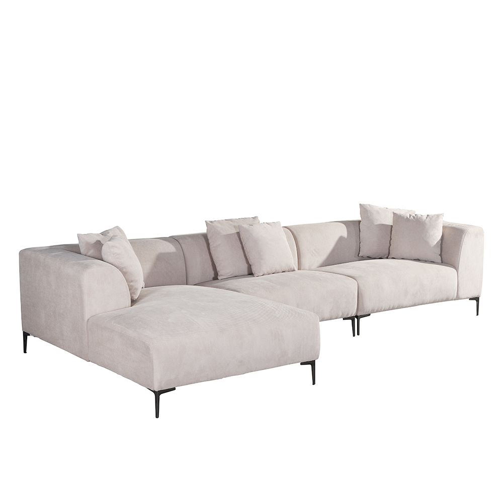 Home Deluxe Ecksofa TORINO Beige Links