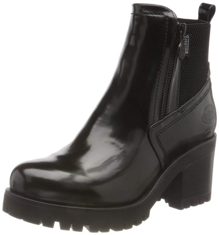DOCKERS Stiefeletten schwarz