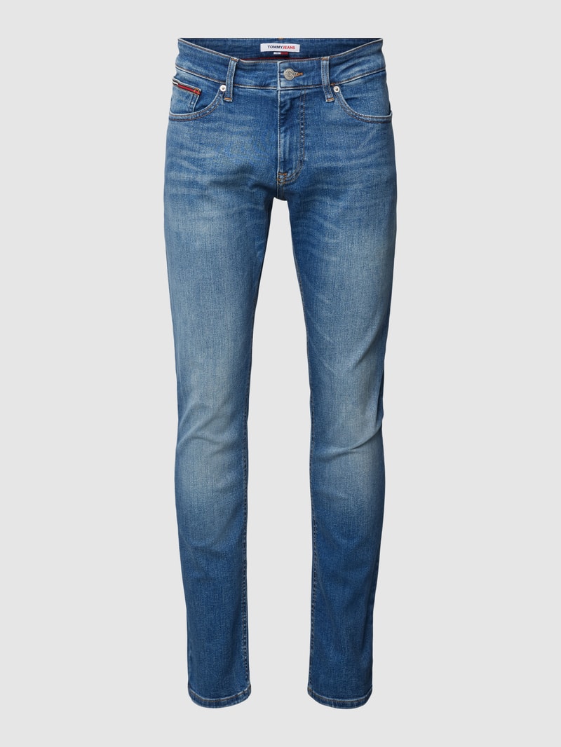 Slim Fit Jeans im 5-Pocket-Design Modell 'SCANTON' in jeans