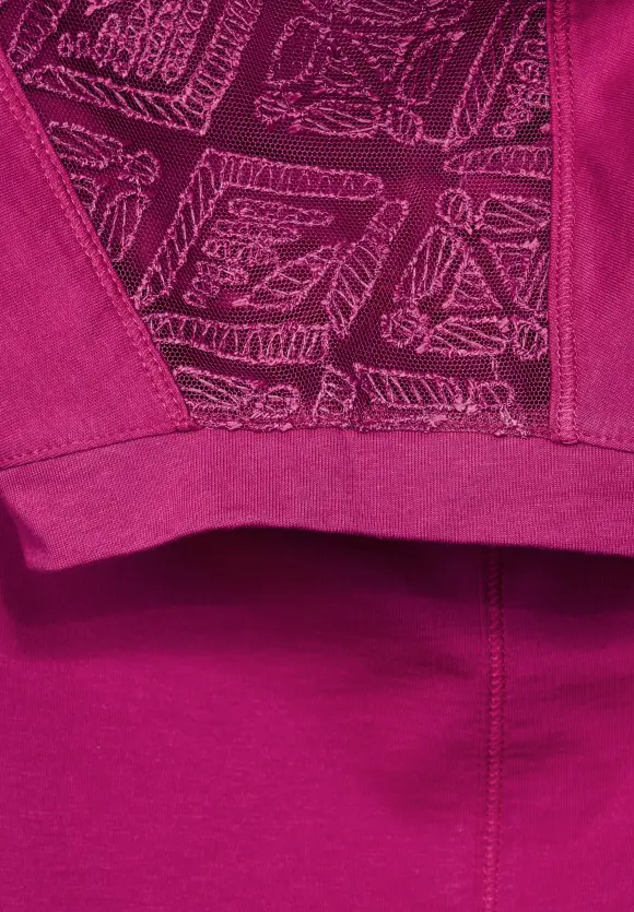 CECIL Spitzendetail Shirt