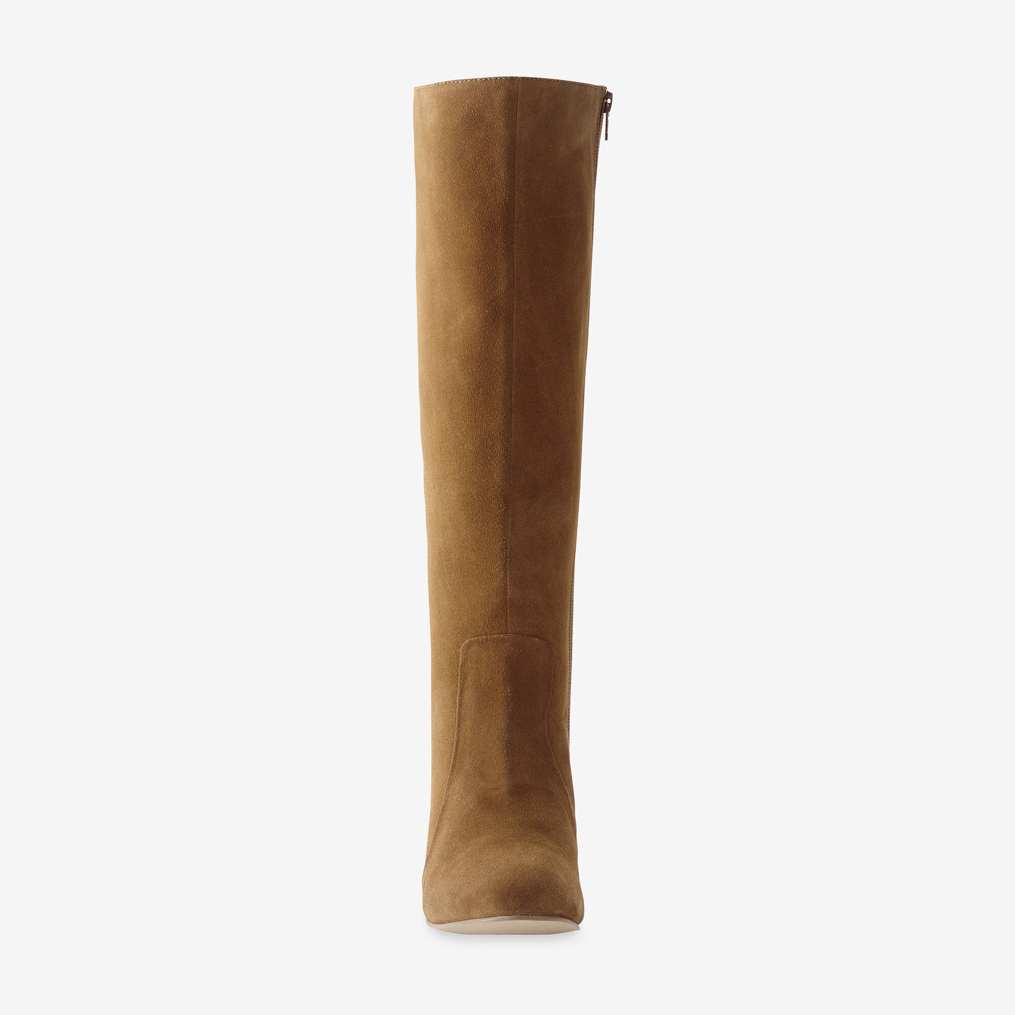 Bottes à talon spécial larges mollets