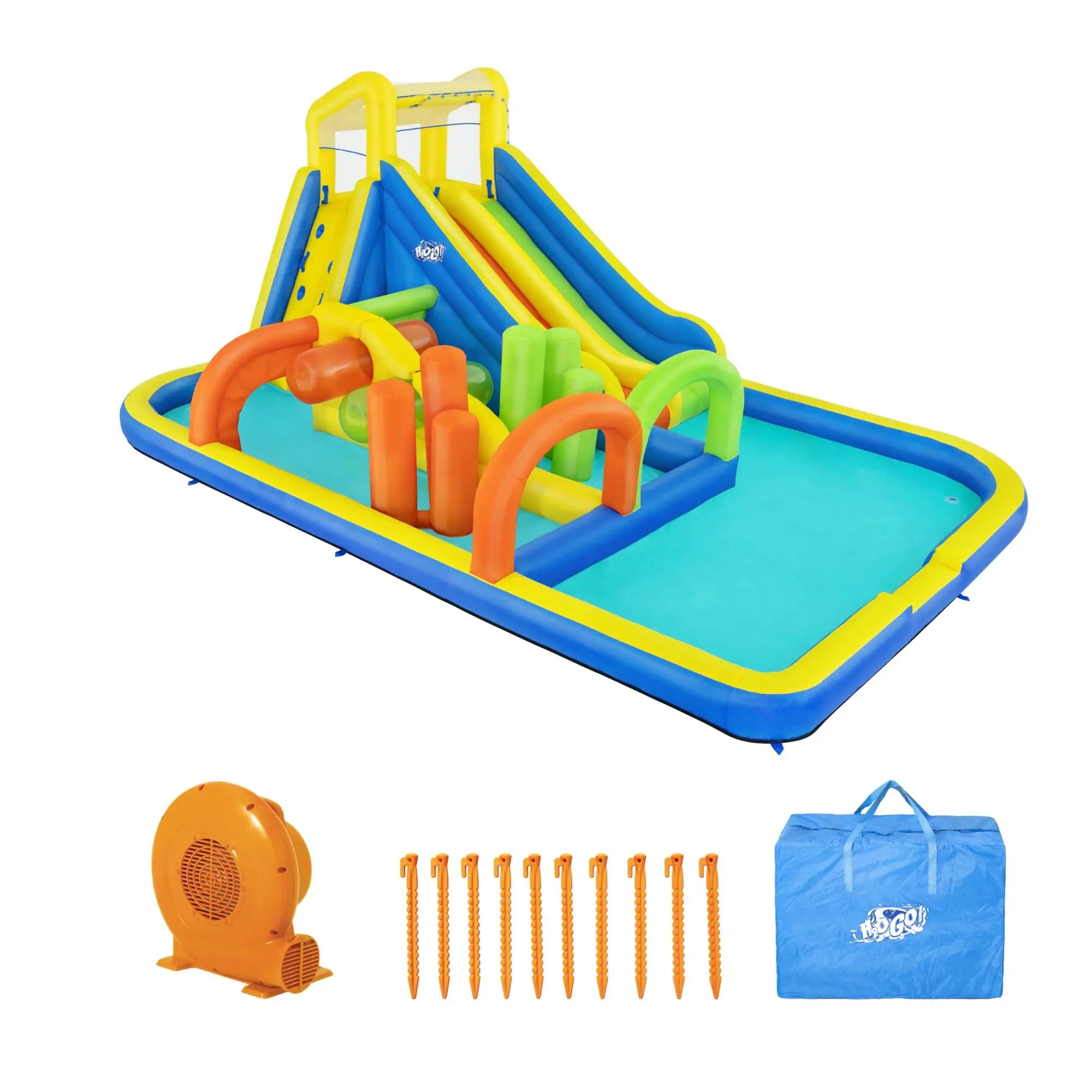 H2OGO! AquaRace Kids Inflatable Water Park