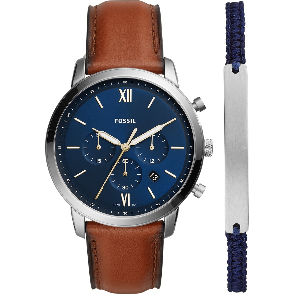 Fossil Set de montres Acier inoxydable Bijoux
