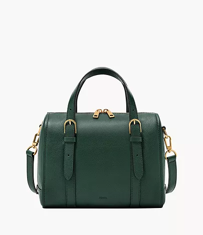 Fossil Satchel Carlie Leder