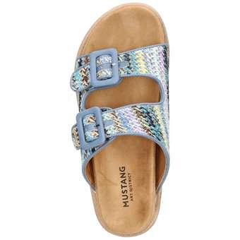Mustang Pantolette in blau