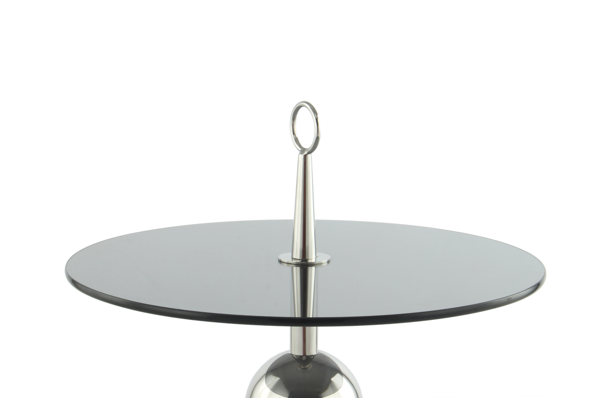 Kayoom Beistelltisch Ontario 325 Silber / Grau