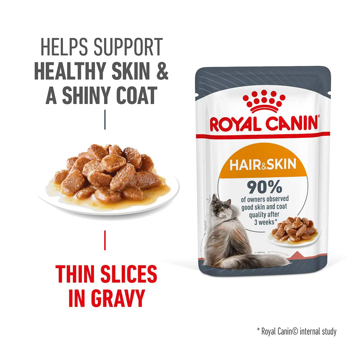 Royal Canin FCN Hair & Skin Gravy günstig kaufen