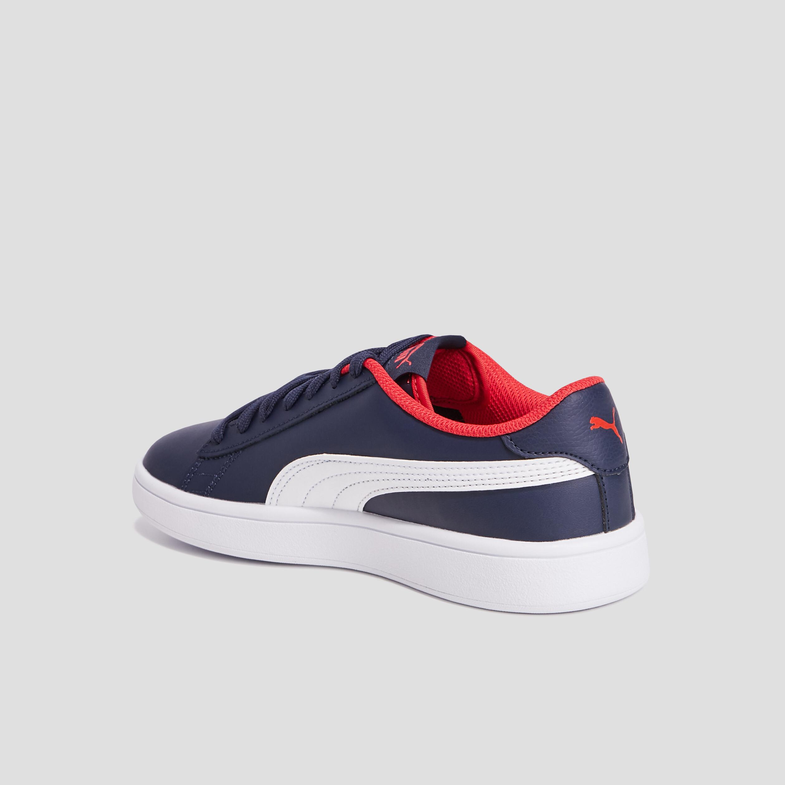 Tennis à lacets Puma Courtflex bleu marine garçon | La Halle