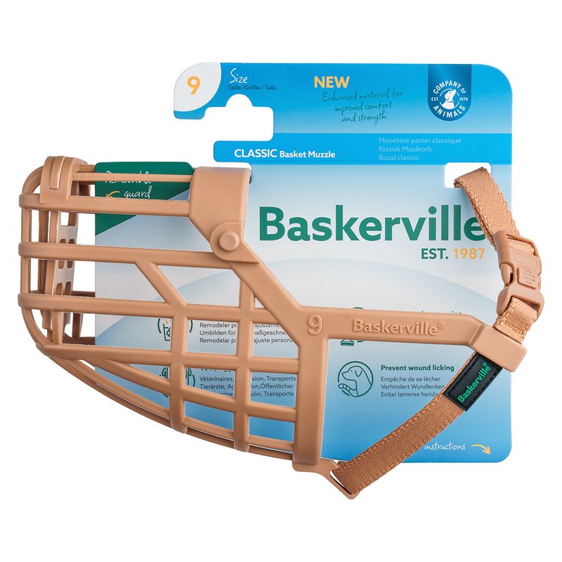 Baskerville Klassik Maulkorb, beige zu TOP-Preisen
