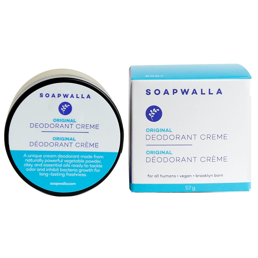 SOAPWALLA Deodorant Cream Original 57 g